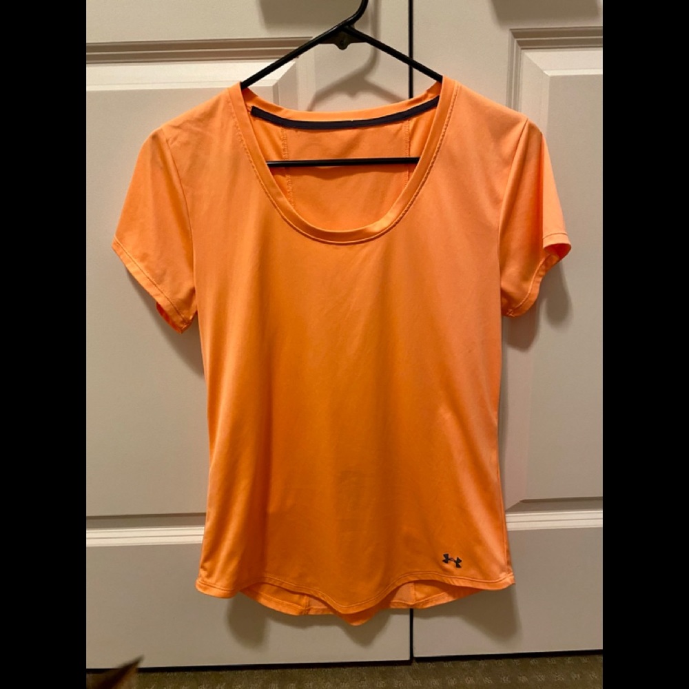 Women’s Orange Under Armour Top